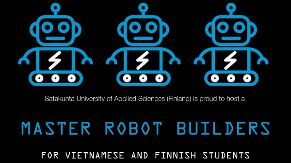 Opportunity “Practice making a robot” for Vietnamese and Finnish high school students