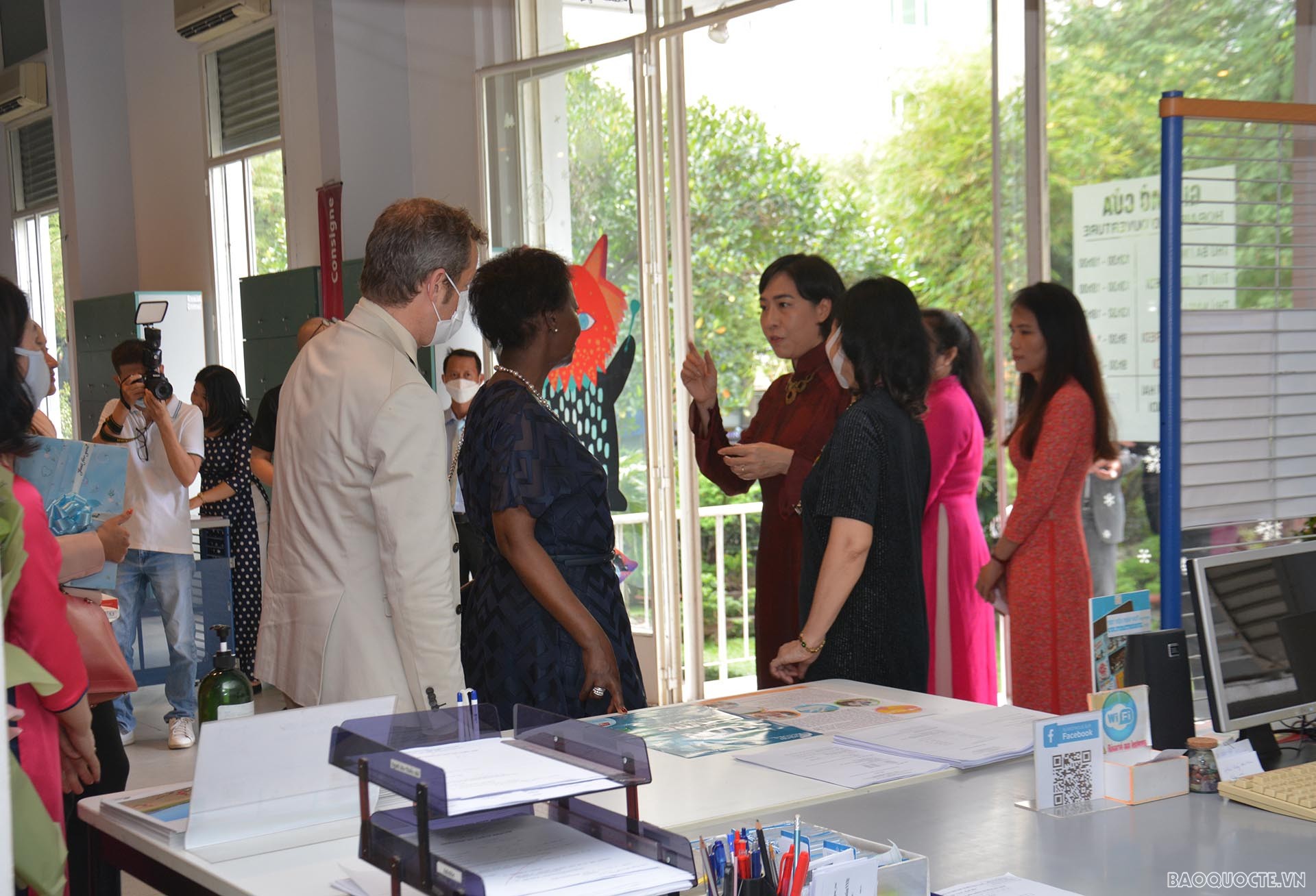 Tổng thư ký Tổ chức Quốc tế Pháp ngữ thăm IDECAF tại thành phố Hồ Chí Minh Tổng thư ký Tổ chức Quốc tế Pháp ngữ thăm IDECAF tại thành phố Hồ Chí Minh