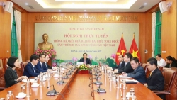 Hội nghị trực tuyến thông báo kết quả Đại hội XIII của Đảng Cộng sản Việt Nam tới Đảng Cộng sản Nhật Bản