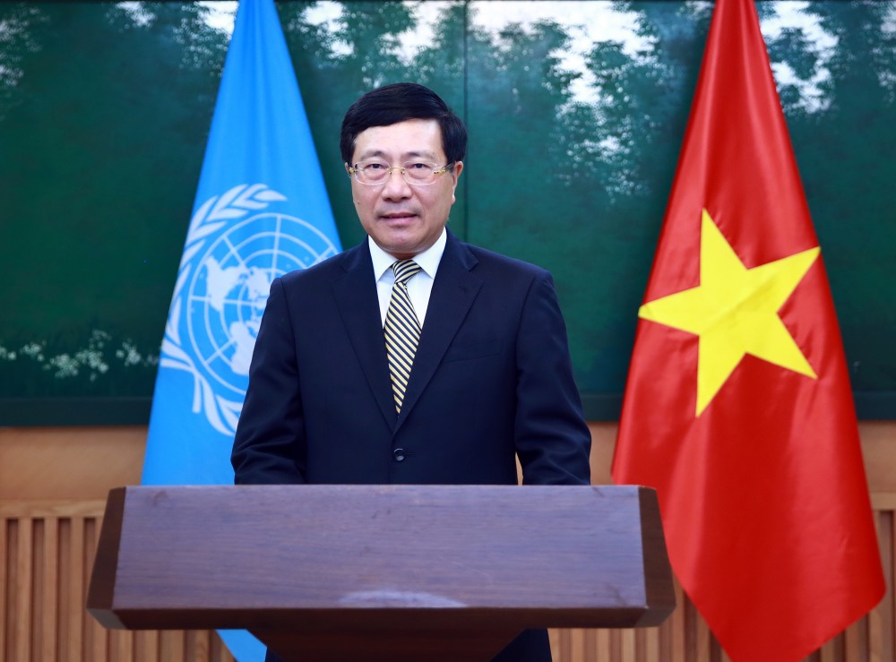 Phó Thủ tướng Phạm Bình Minh gửi thông điệp tới Khóa họp lần thứ 77 Ủy ban Kinh tế-xã hội khu vực châu Á-Thái Bình Dương của Liên hợp quốc