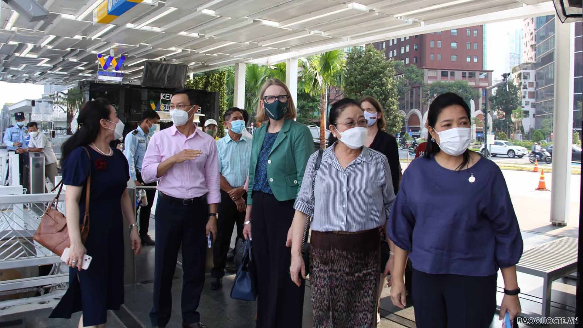 Chương trình giao lưu ngày Quốc tế Phụ nữ 8/3 với Lãnh sự đoàn được Sở Ngoại vụ  tổ chức thường niên.