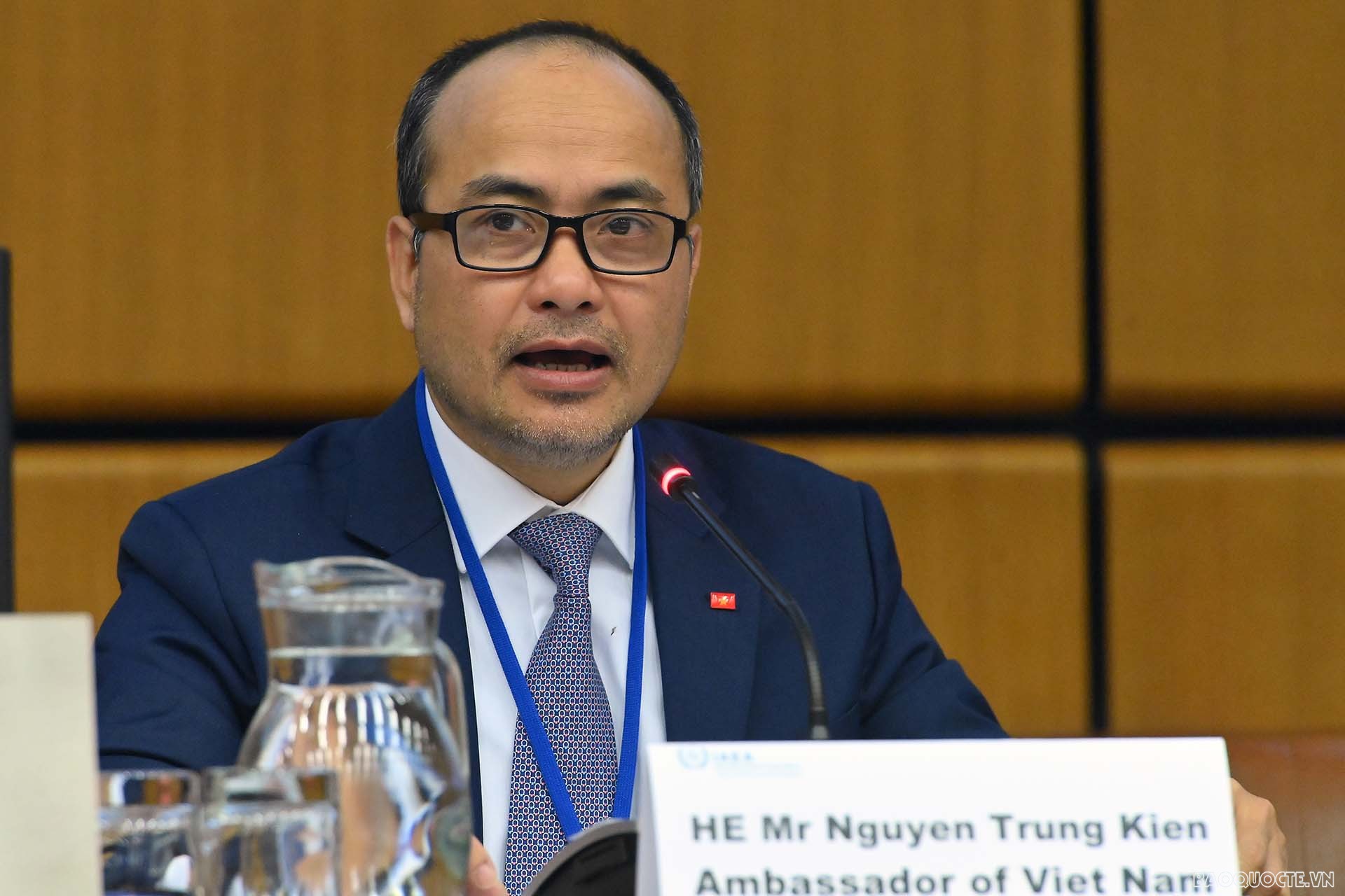 Đại sứ Nguyễn Trung Kiên phát biểu tại cuộc họp RCA lần thứ 44.