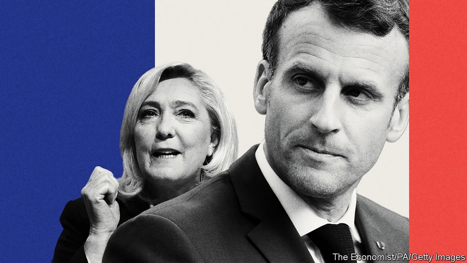 Tổng thống Macron và đối thủ Marine Le Pen. (Nguồn: Getty Image)
