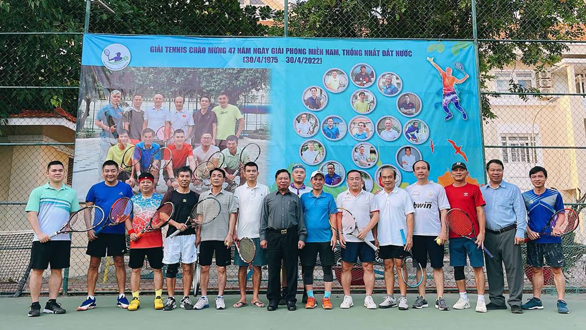 Câu lạc bộ tennis Việt Nam tại Campuchia đã tổ chức Giải tennis chào mừng ngày giải phóng miền Nam thống nhất đất nước.