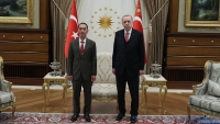 Đại sứ Đỗ Sơn Hải trình Thư ủy nhiệm lên Tổng thống Thổ Nhĩ Kỳ