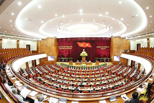 phat bieu cua tong bi thu chu tich nuoc nguyen phu trong be mac hoi nghi trung uong 12