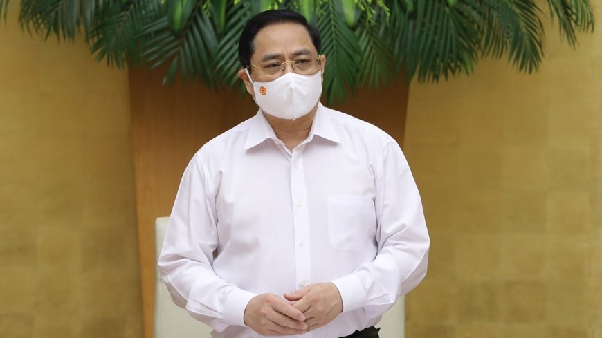 thu tuong pham minh chinh chu tri phien hop chinh phu thuong ky thang 42021