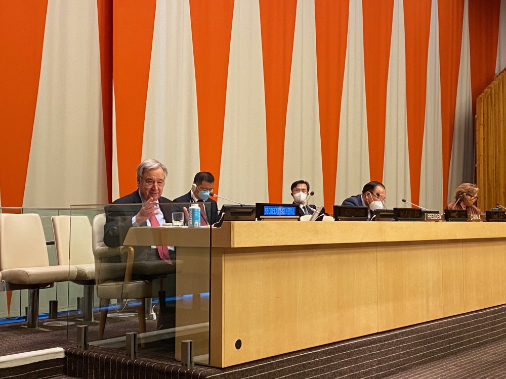 Hội đồng Bảo an LHQ đã tổ chức đối thoại không chính thức với ông António Guterres, ứng cử viên Tổng Thư ký LHQ nhiệm kỳ 2022-2026. 