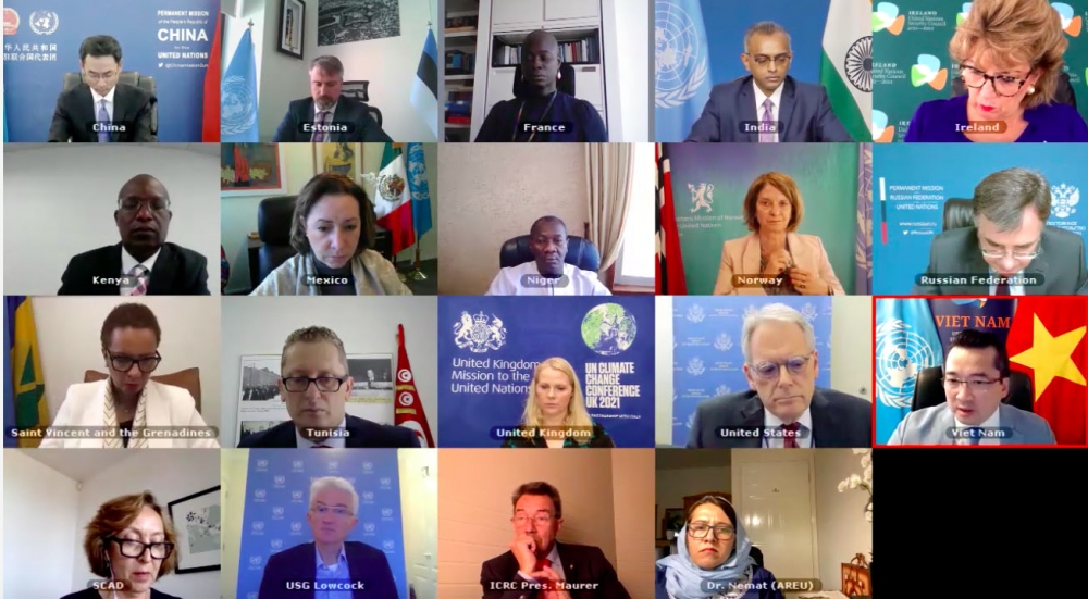 Hội đồng Bảo an Liên hợp quốc tổ chức Thảo luận mở trực tuyến thường niên về chủ đề Bảo vệ thường dân trong xung đột vũ trang. Hội đồng Bảo an Liên hợp quốc tổ chức Thảo luận mở trực tuyến thường niên về chủ đề Bảo vệ thường dân trong xung đột vũ trang.