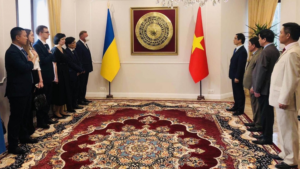 Toàn cảnh buổi lễ.