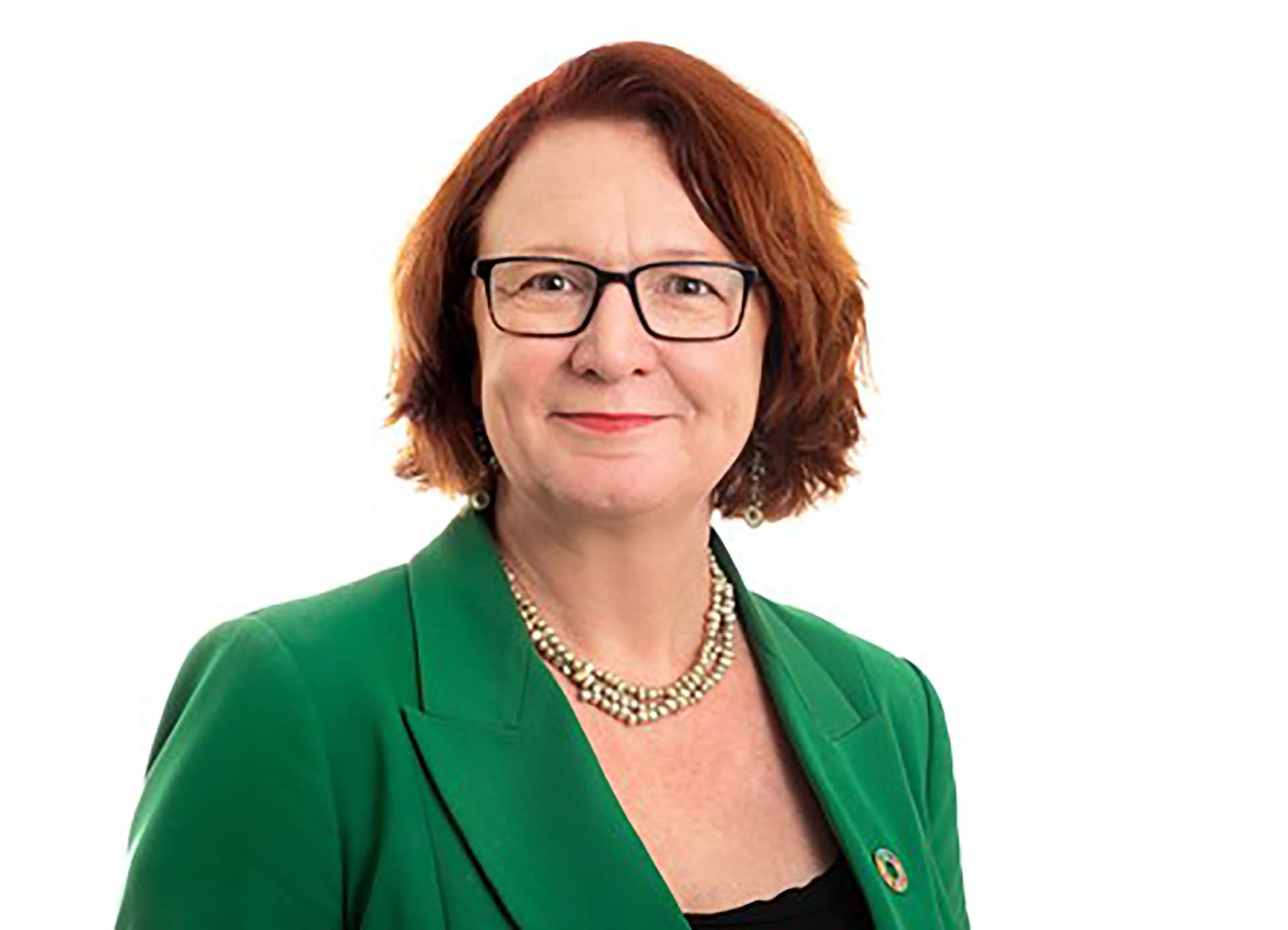 Quốc Vụ Khanh Bộ ngoại giao về Phát triển Quốc tế Na Uy Bjørg Sandkjær.