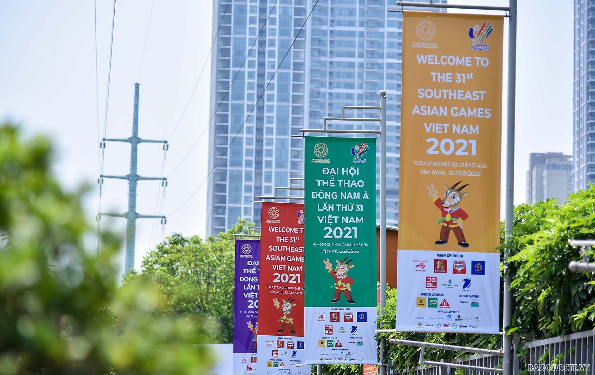 Đồng hành cùng Sự kiện SEA Games 31 chính thức diễn ra từ 12-23/5. (Ảnh: Nguyễn Hồng)viên tại SEA Games 31