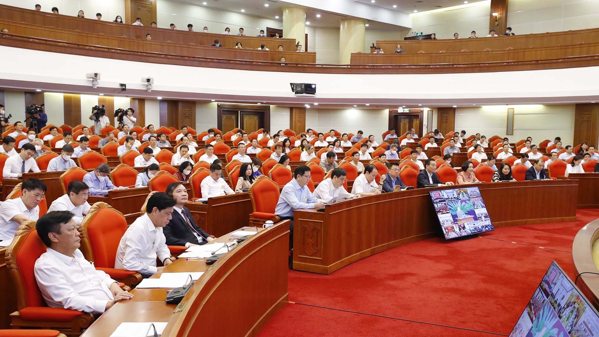 Các đại biểu tham dự hội nghị. (Nguồn: TTXVN) Các đại biểu tham dự hội nghị. (Nguồn: TTXVN)