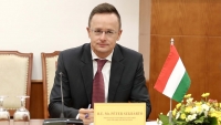 Điện mừng Bộ trưởng Ngoại giao và kinh tế đối ngoại Hungary