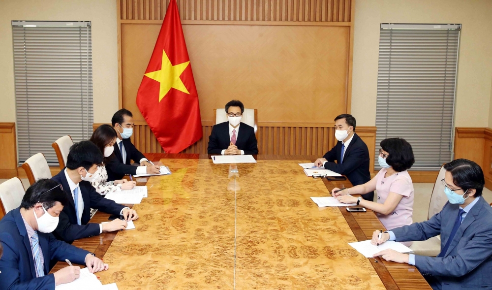 Quang cảnh cuộc họp. (Nguồn: TTXVN)