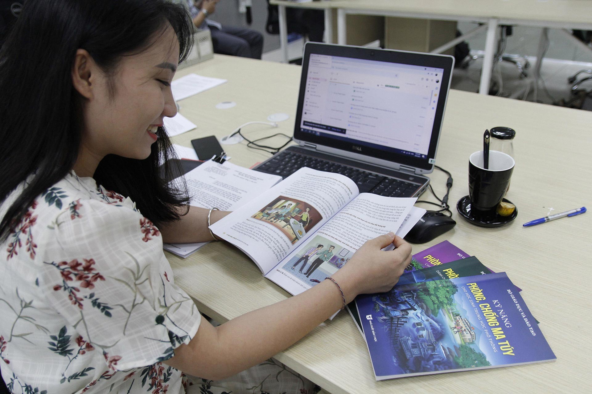 Bộ tài liệu “Kỹ năng phòng, chống ma túy” do Viện nghiên cứu tâm lý người sử dụng ma túy (PSD) biên soạn 