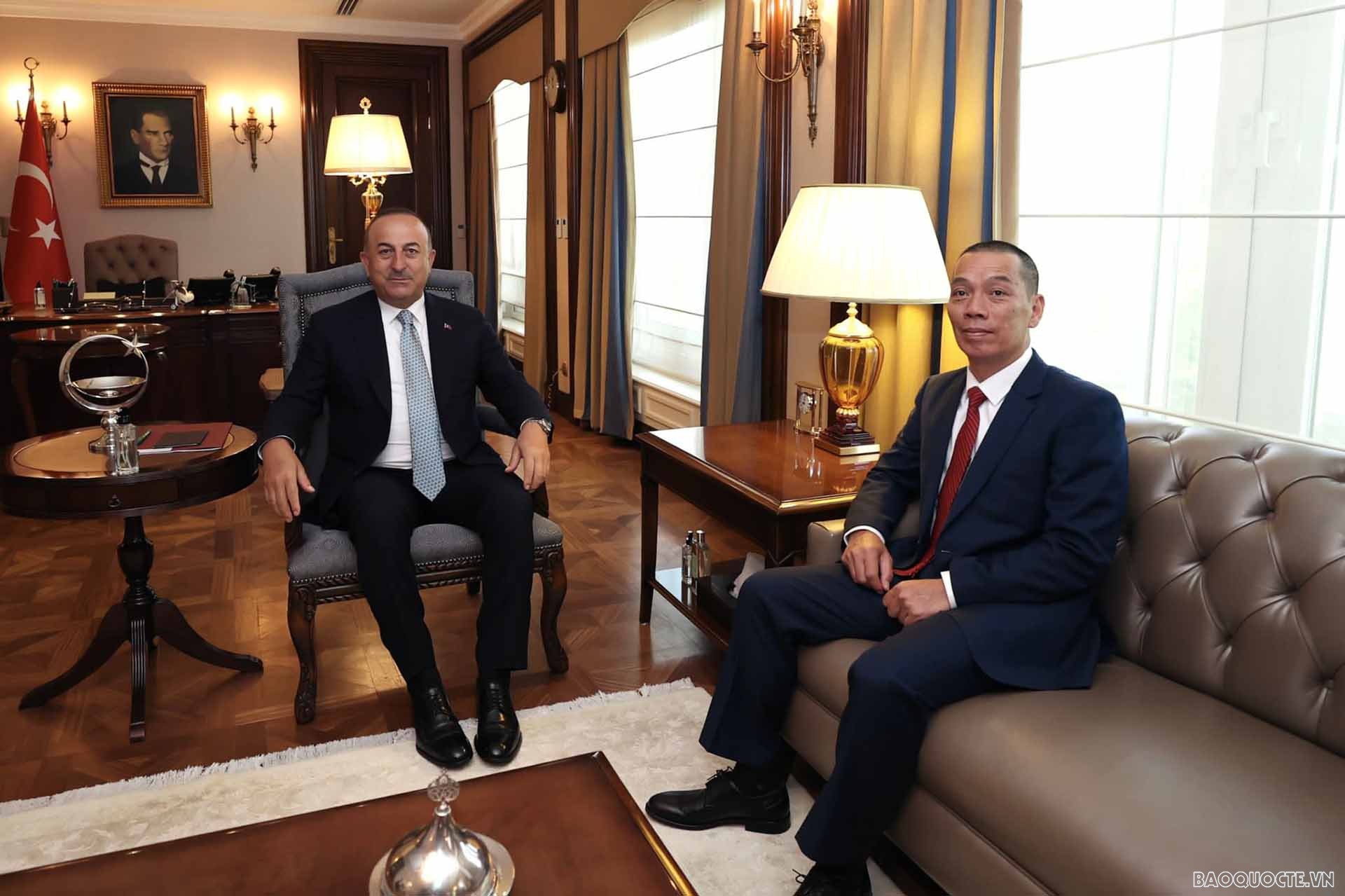 Thổ Nhĩ Kỳ coi trọng tăng cường quan hệ hợp tác với Việt Nam