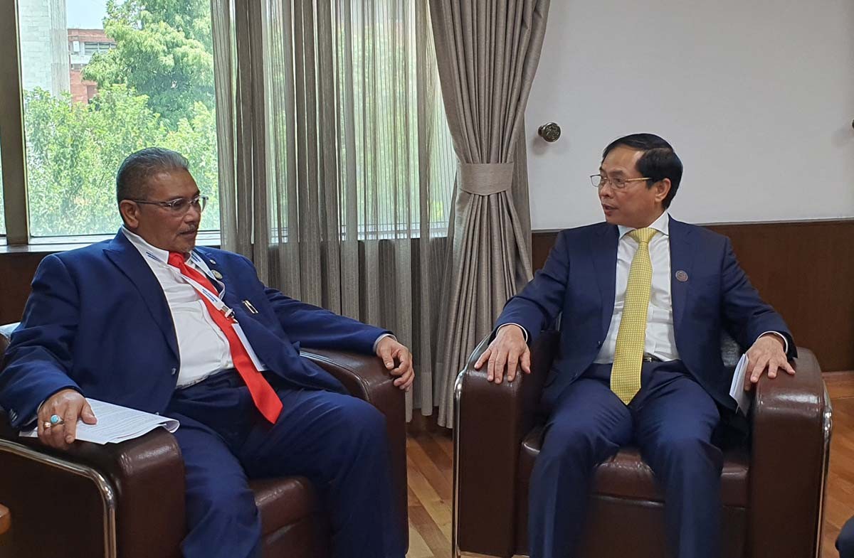 Bộ trưởng Ngoại giao Bùi Thanh Sơn tham dự Hội nghị đặc biệt Bộ trưởng Ngoại giao ASEAN Ấn Độ