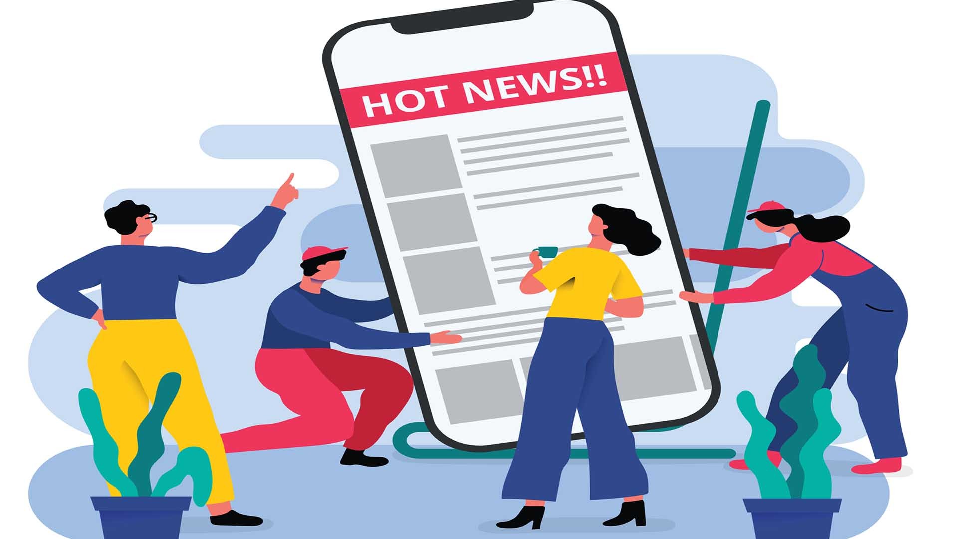 Với sự phát triển mạnh mẽ của công nghệ kỹ thuật số, Internet đã và đang tác động sâu sắc, đa dạng đến “bữa tiệc” thông tin  của công chúng truyền thông hiện đại