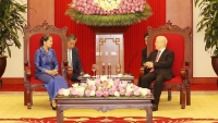 Tổng Bí thư Nguyễn Phú Trọng đánh giá cao ý nghĩa quan trọng của Năm Hữu nghị Việt Nam-Campuchia