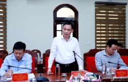 Thứ trưởng Ngoại giao Lê Hoài Trung làm việc với lãnh đạo tỉnh Nghệ An