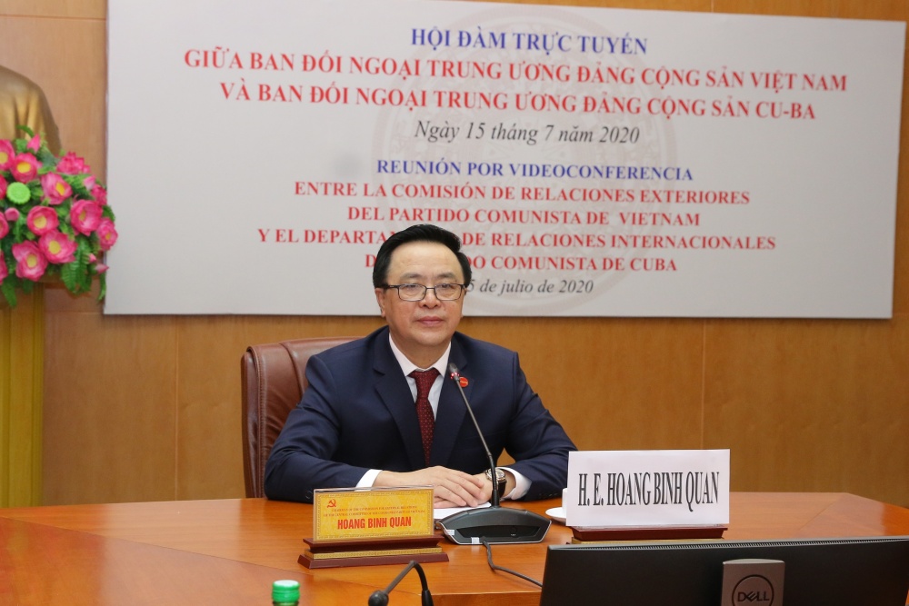 Lãnh đạo Ban Đối ngoại Trung ương Việt Nam và Cuba hội đàm trực tuyến lanh dao ban doi ngoai trung uong viet nam va cuba hoi dam truc tuyen 2