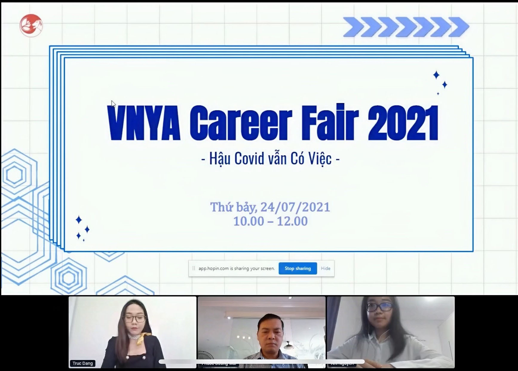 Sinh viên Việt Nam tại Singapore tổ chức hội thảo việc làm trực tuyến: Hậu Covid vẫn có việc