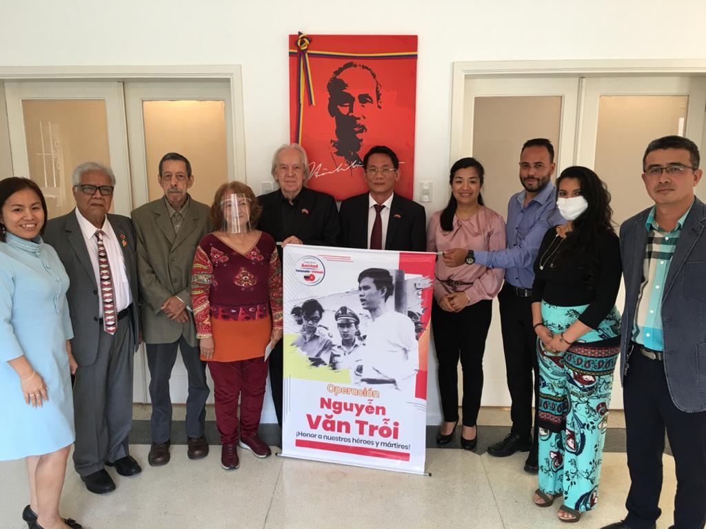 Đại sứ quán Việt Nam tại Venezuela tổ chức Lễ tri ân các du kích quân tham gia Chiến dịch Nguyễn Văn Trỗi