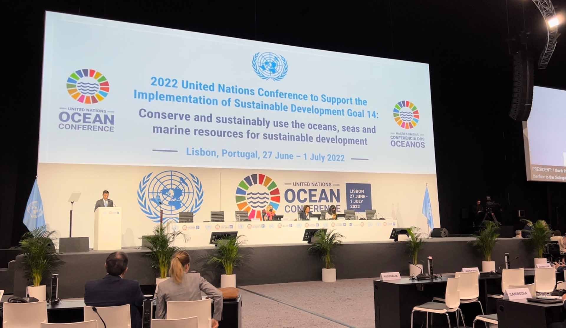 Hội nghị cấp cao Liên hợp quốc về thực hiện Mục tiêu Phát triển bền vững số 14 về đại dương.
