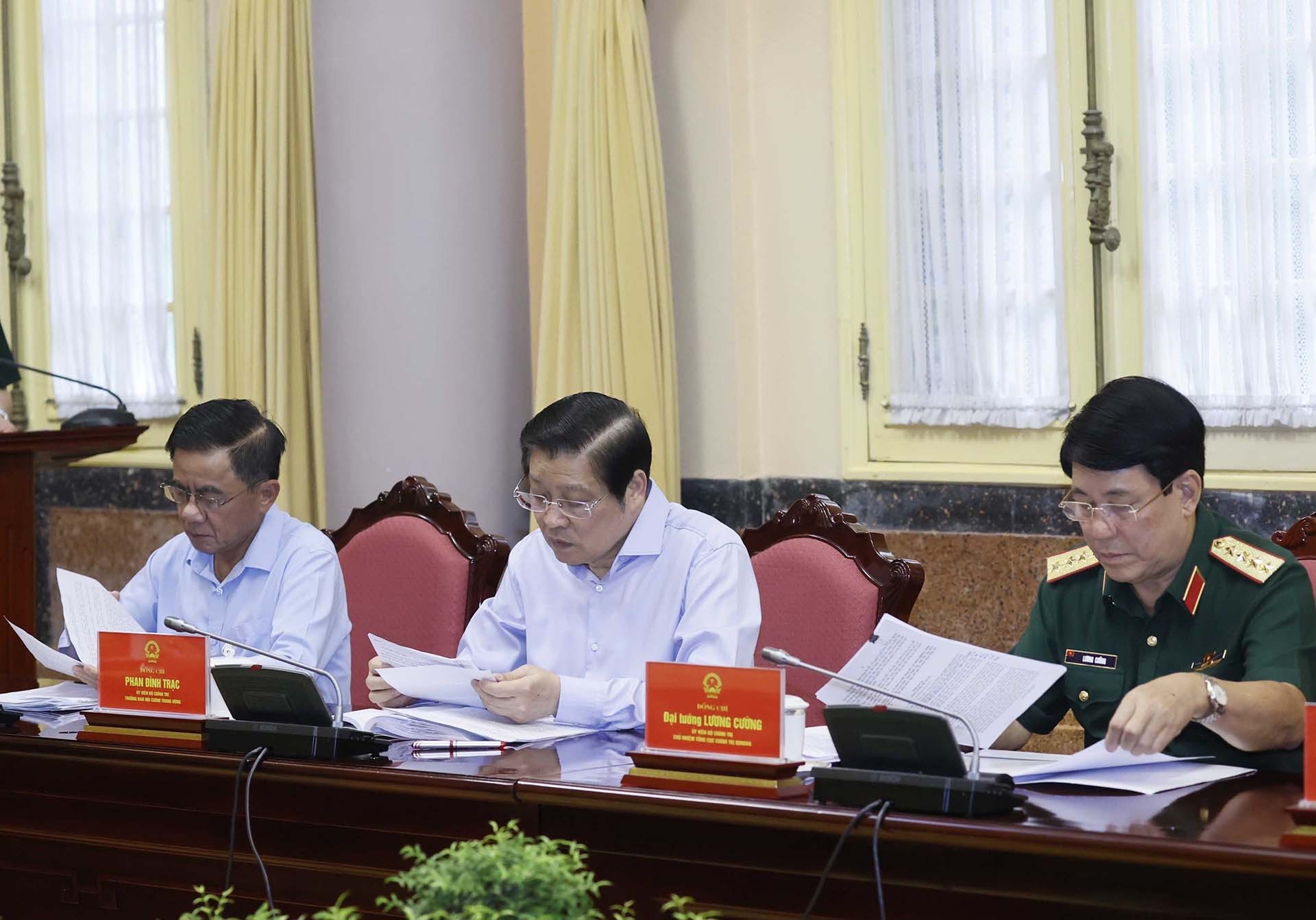 Các đại biểu dự Phiên họp. (Nguồn: TTXVN) Các đại biểu dự Phiên họp. (Nguồn: TTXVN)