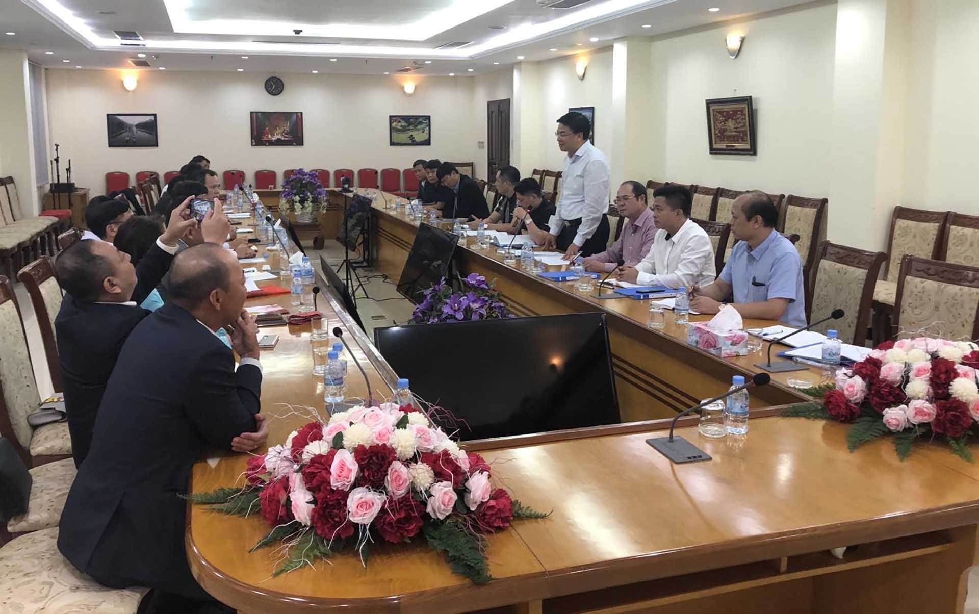 Thứ trưởng Phạm Quang Hiệu làm việc với Ban thường trực Hội Khmer-Việt Nam tại Campuchia và CLB Doanh nghiệp Việt Nam tại Campuchia.