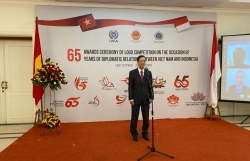 Trao giải cuộc thi thiết kế logo kỷ niệm 65 năm quan hệ ngoại giao Việt Nam-Indonesia