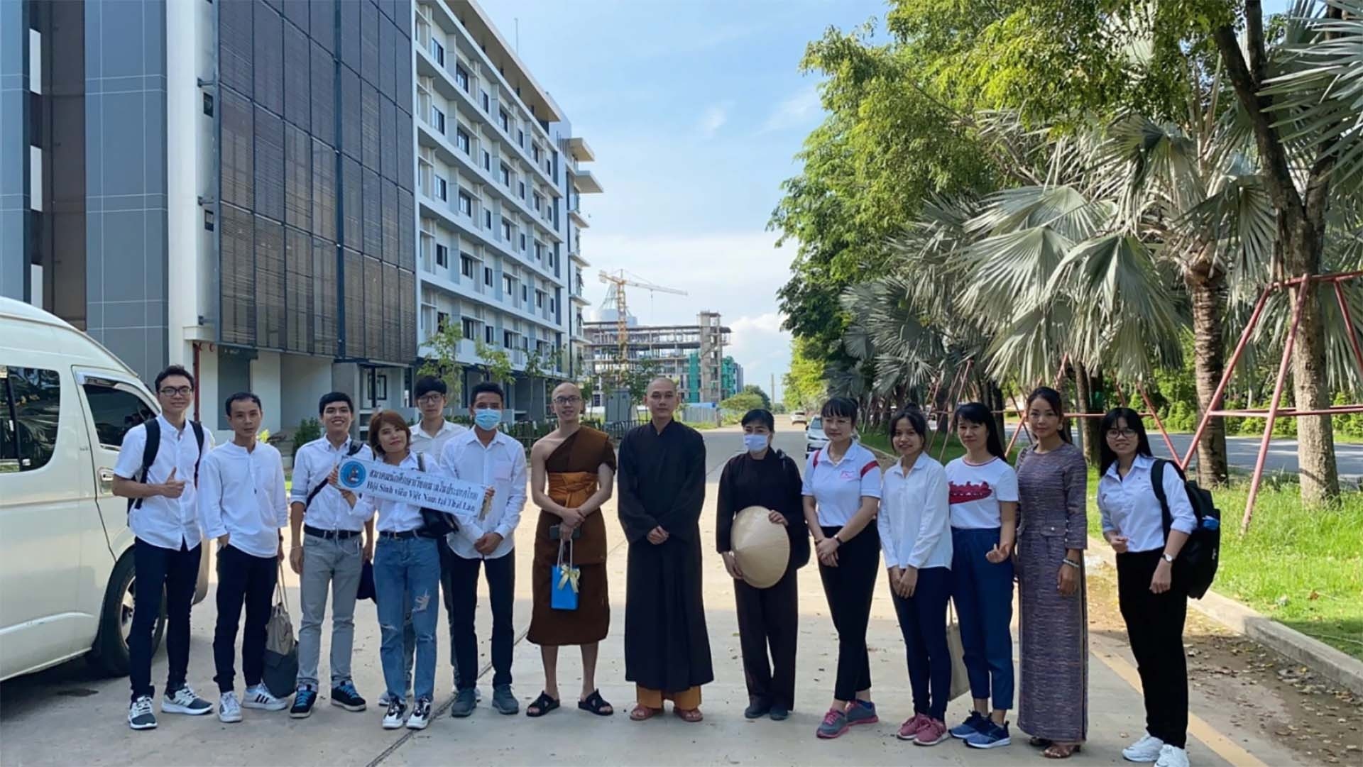 Hoạt động giao lưu của các sinh viên Việt Nam tại Thái Lan.