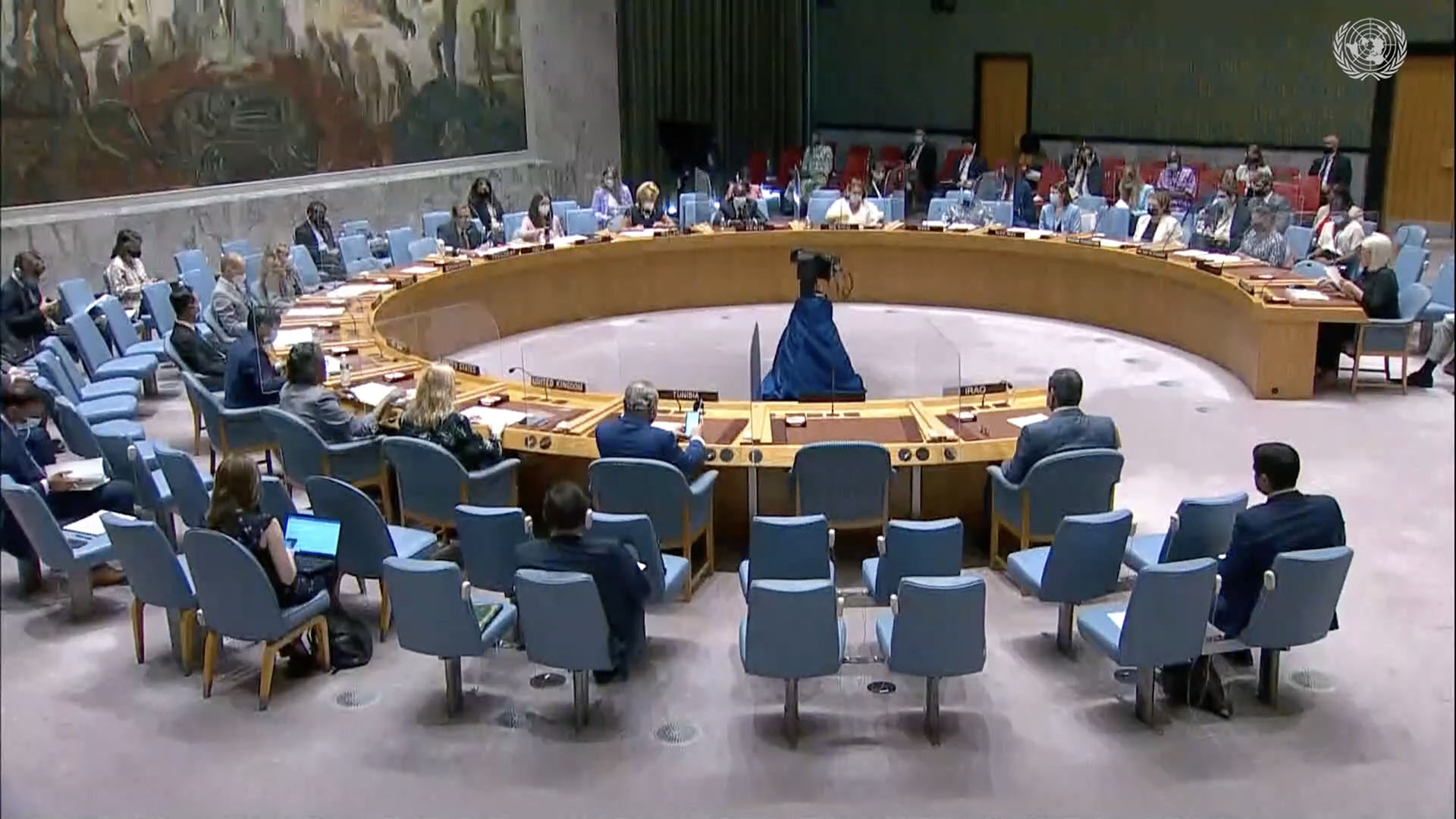 Hội đồng Bảo an Liên hợp quốc họp về tình hình Iraq và hoạt động của Phái bộ LHQ Hỗ trợ Iraq.