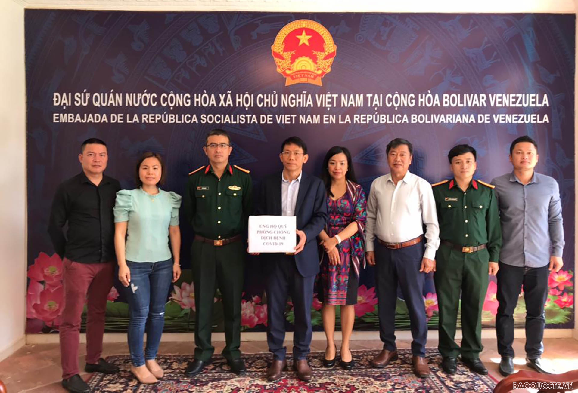 Đại sứ quán Việt Nam tại Venezuela tổ chức kỷ niệm 76 năm ngày thành lập ngành Ngoại giao
