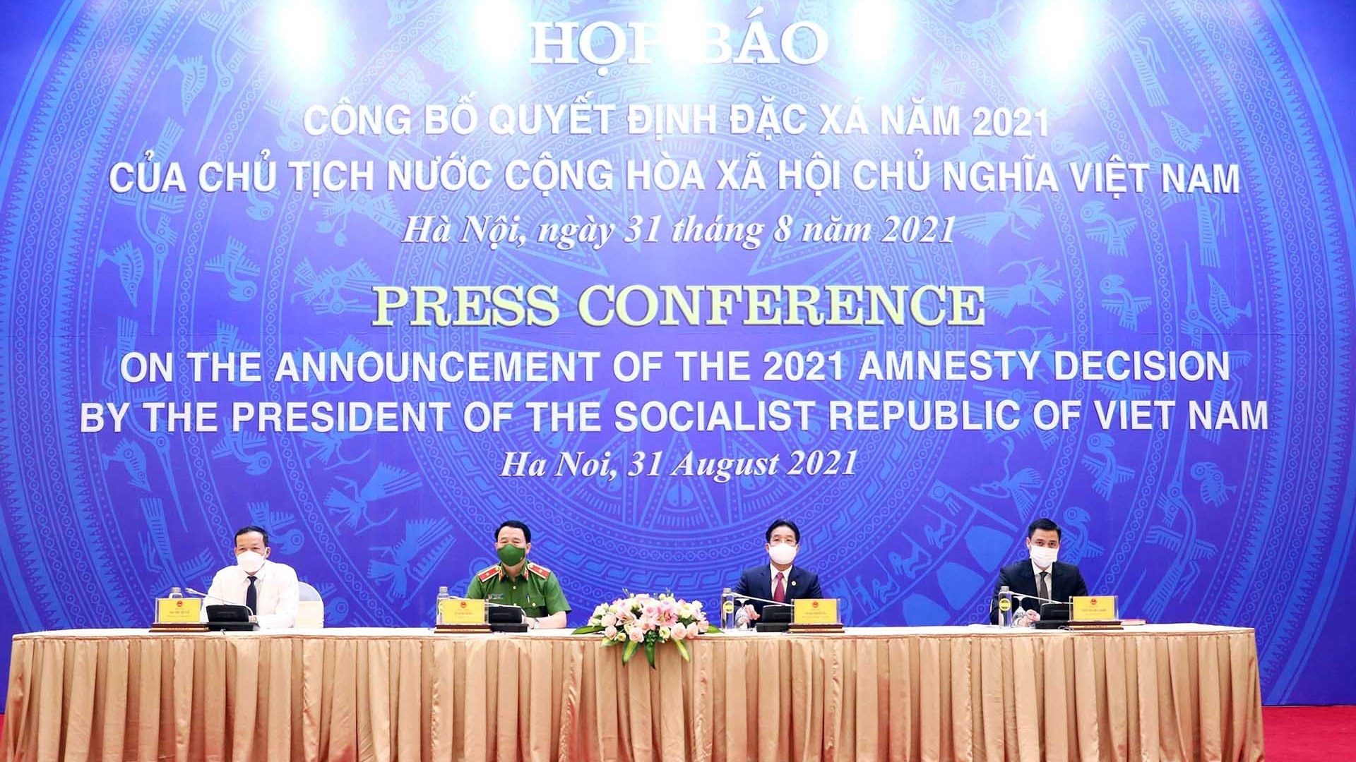 Công bố Quyết định đặc xá năm 2021 của Chủ tịch nước