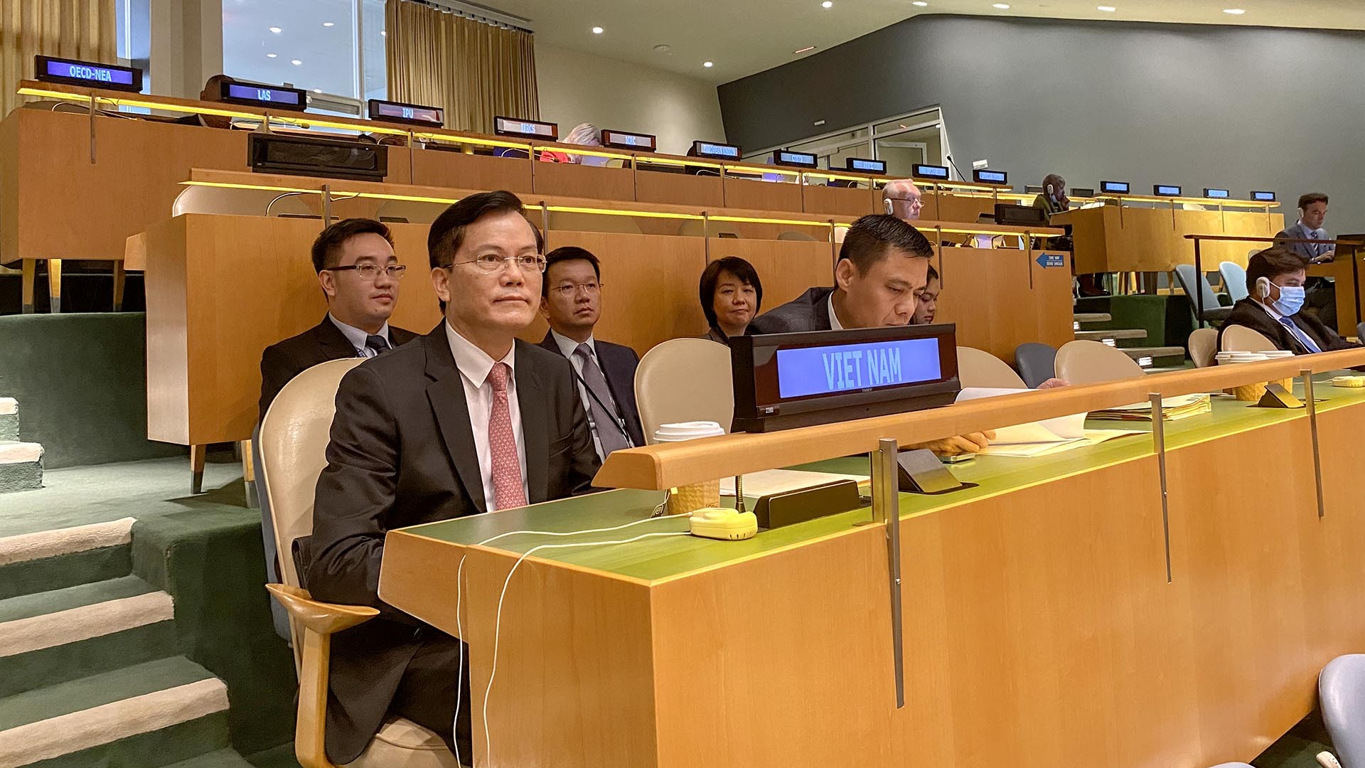 Thứ trưởng Hà Kim Ngọc phát biểu.