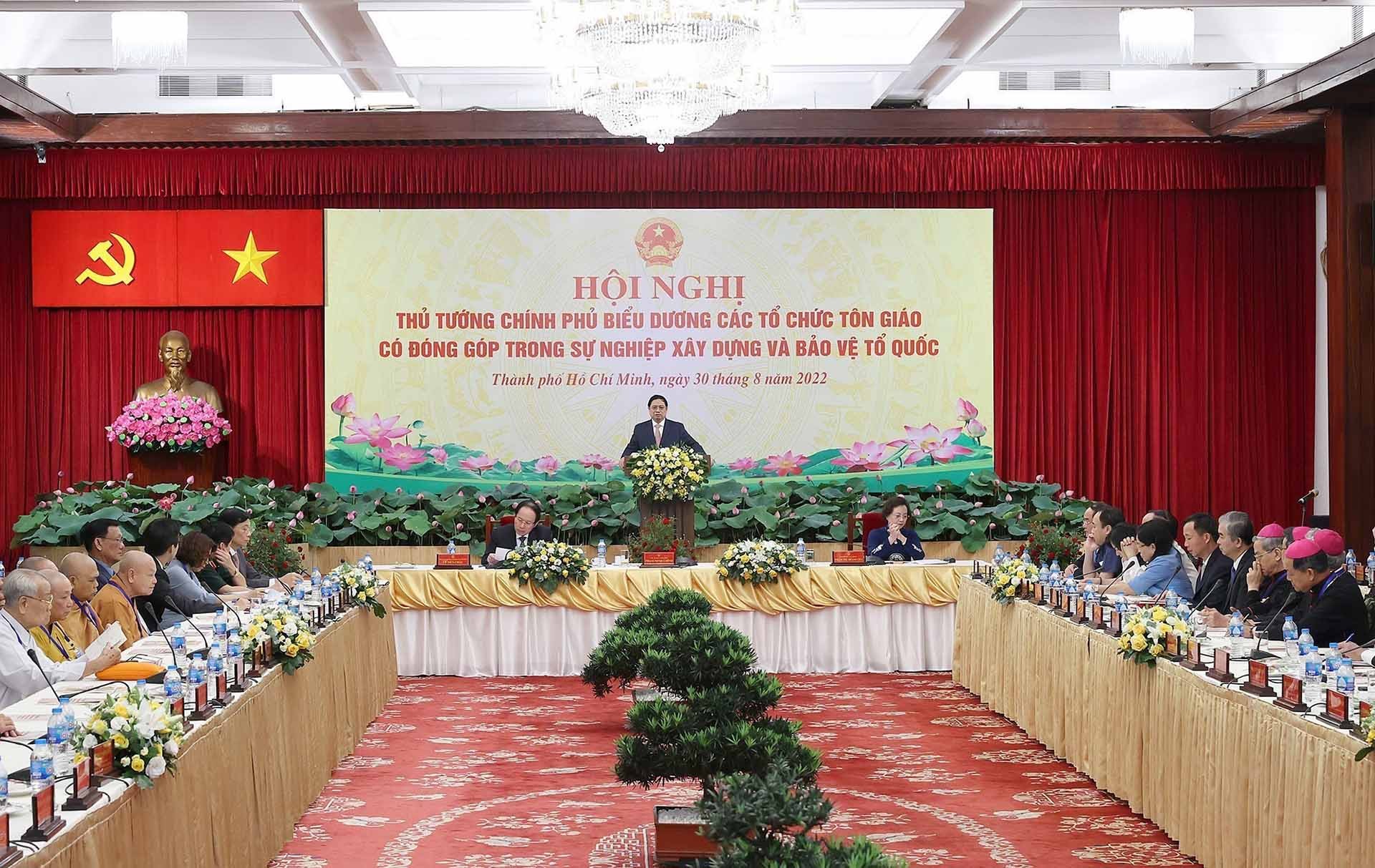 Quang cảnh hội nghị. (Nguồn: TTXVN) Quang cảnh hội nghị. (Nguồn: TTXVN)