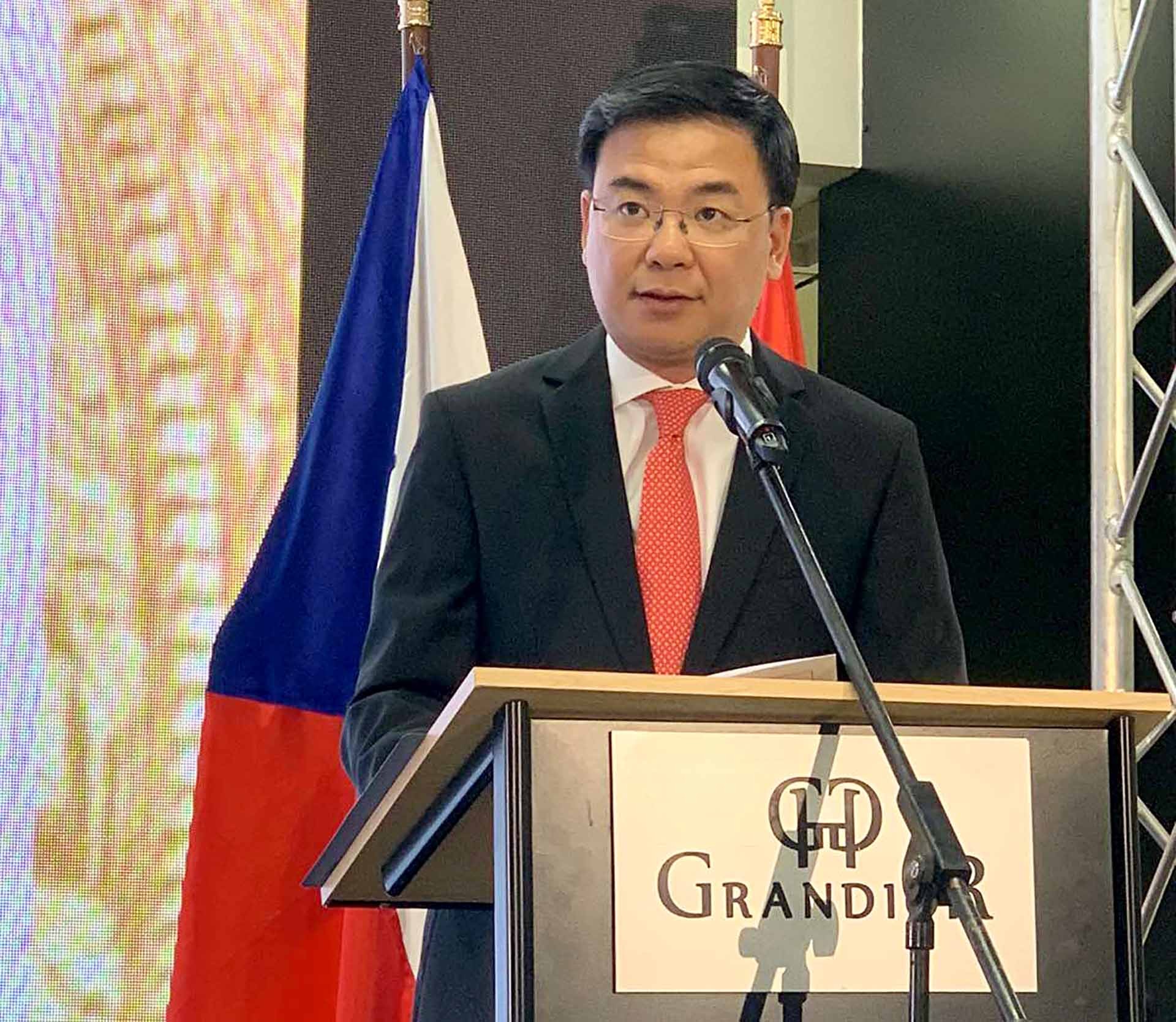 Thứ trưởng Ngoại giao Phạm Quang Hiệu phát biểu tại sự kiện.