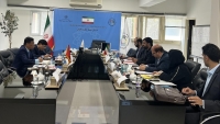 Đại sứ Lương Quốc Huy làm việc với Chủ tịch Trung tâm Xúc tiến thương mại Iran