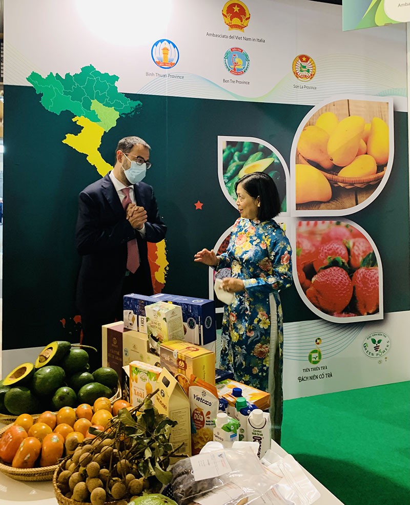Việt Nam lần đầu tiên tham dự Hội chợ quốc tế về trái cây và rau Macfrut tại Italy