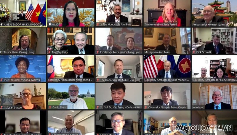 Buổi lễ có sự tham dự của gần 200 khách mời từ chính quyền, Quốc hội, Ngoại giao đoàn, doanh nghiệp, học giả, các tổ chức phi chính phủ và cộng đồng người Việt Nam tại Hoa Kỳ.