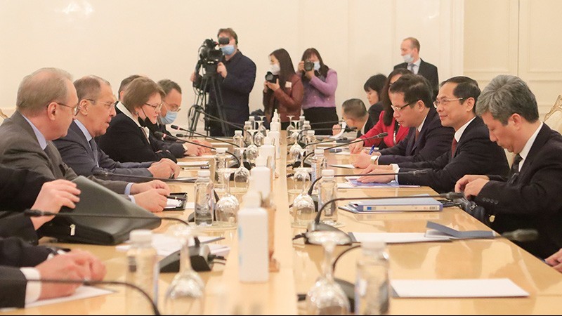 bo truong ngoai giao bui thanh son hoi dam bo truong ngoai giao nga sergey lavrov