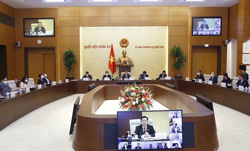 Toàn canhe buổi làm việc. (Nguồn: TTXVN)