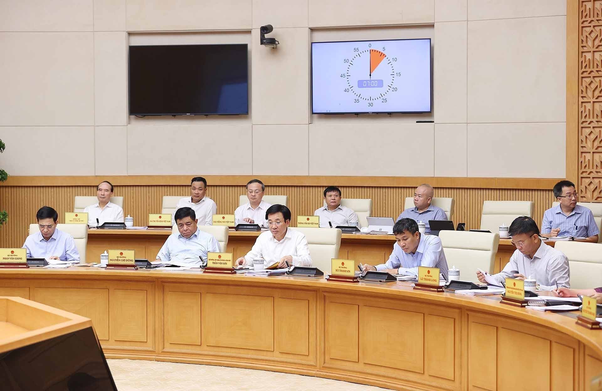 Các đại biểu tham dự phiên họp. (Nguồn: TTXVN)