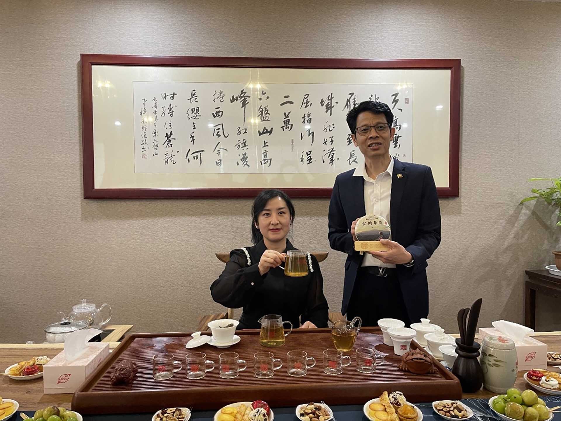 Đẩy mạnh giao lưu văn hóa chè và hợp tác chè cổ thụ tại thị trường Vân Nam, Trung Quốc Đẩy mạnh giao lưu văn hóa chè và hợp tác chè cổ thụ tại thị trường Vân Nam, Trung Quốc