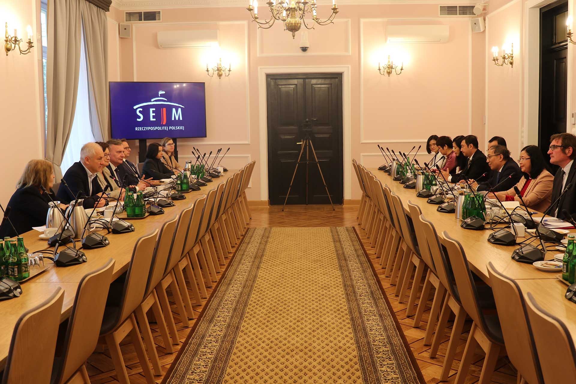 Đoàn đại biểu Đảng Cộng sản Việt Nam thăm làm việc tại Ba Lan