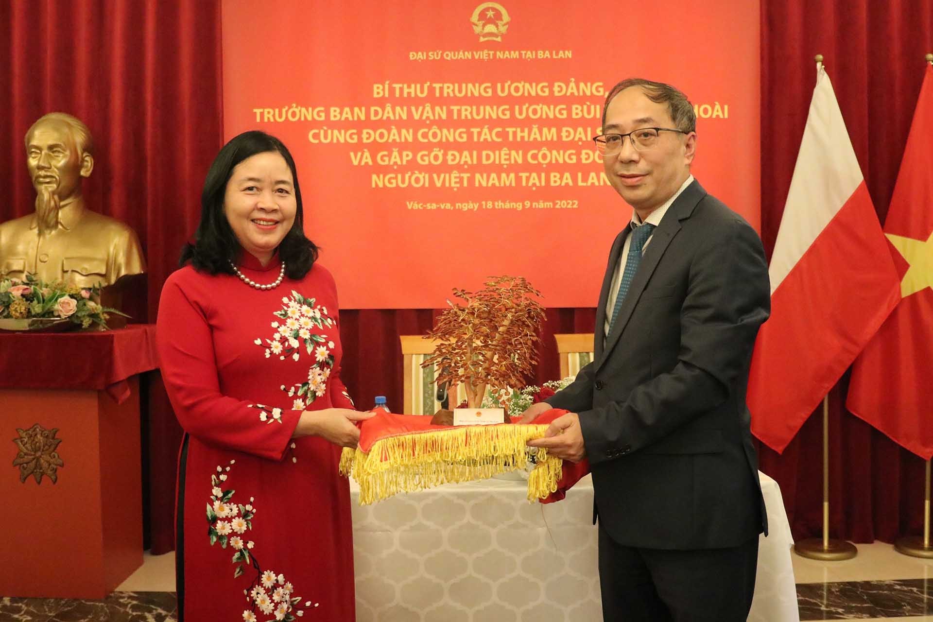 Đoàn đại biểu Đảng Cộng sản Việt Nam thăm làm việc tại Ba Lan