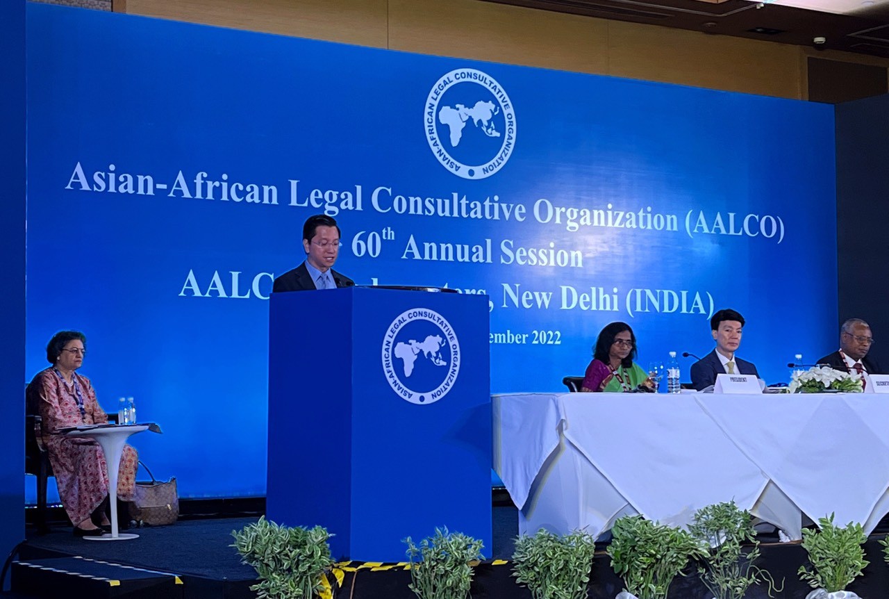 Việt Nam tham dự Hội nghị thường niên lần thứ 60 của Tổ chức Tham vấn pháp luật Á-Phi
