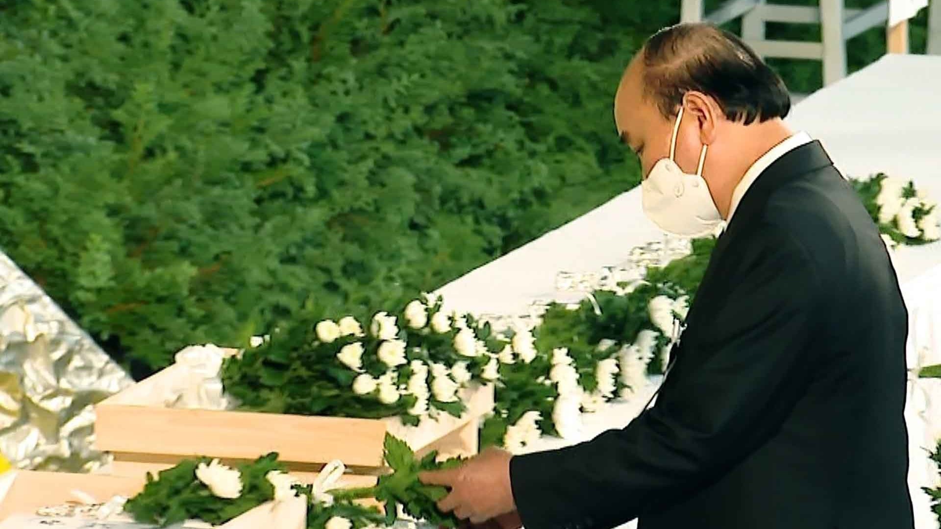 Chủ tịch nước Nguyễn Xuân Phúc dự Lễ Quốc tang cố Thủ tướng Nhật Bản Abe Shinzo